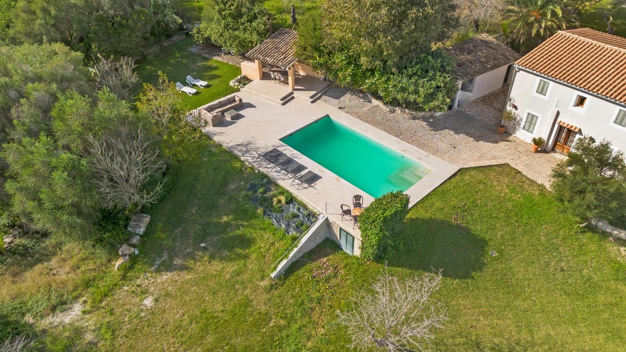 Casa De Campo Colonya Para 12 Personas, Piscina Y Barbacoa Villa Pollenca Exterior photo